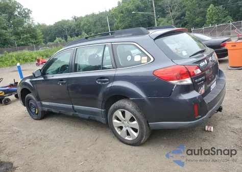 2012 Subaru Outback 2.5I from USA, damaged, VIN 4S4BRCAC9C3210460